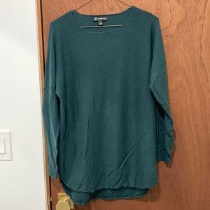International Concepts Sweater with Dolman Sleeves Women’s Medium Forest Green